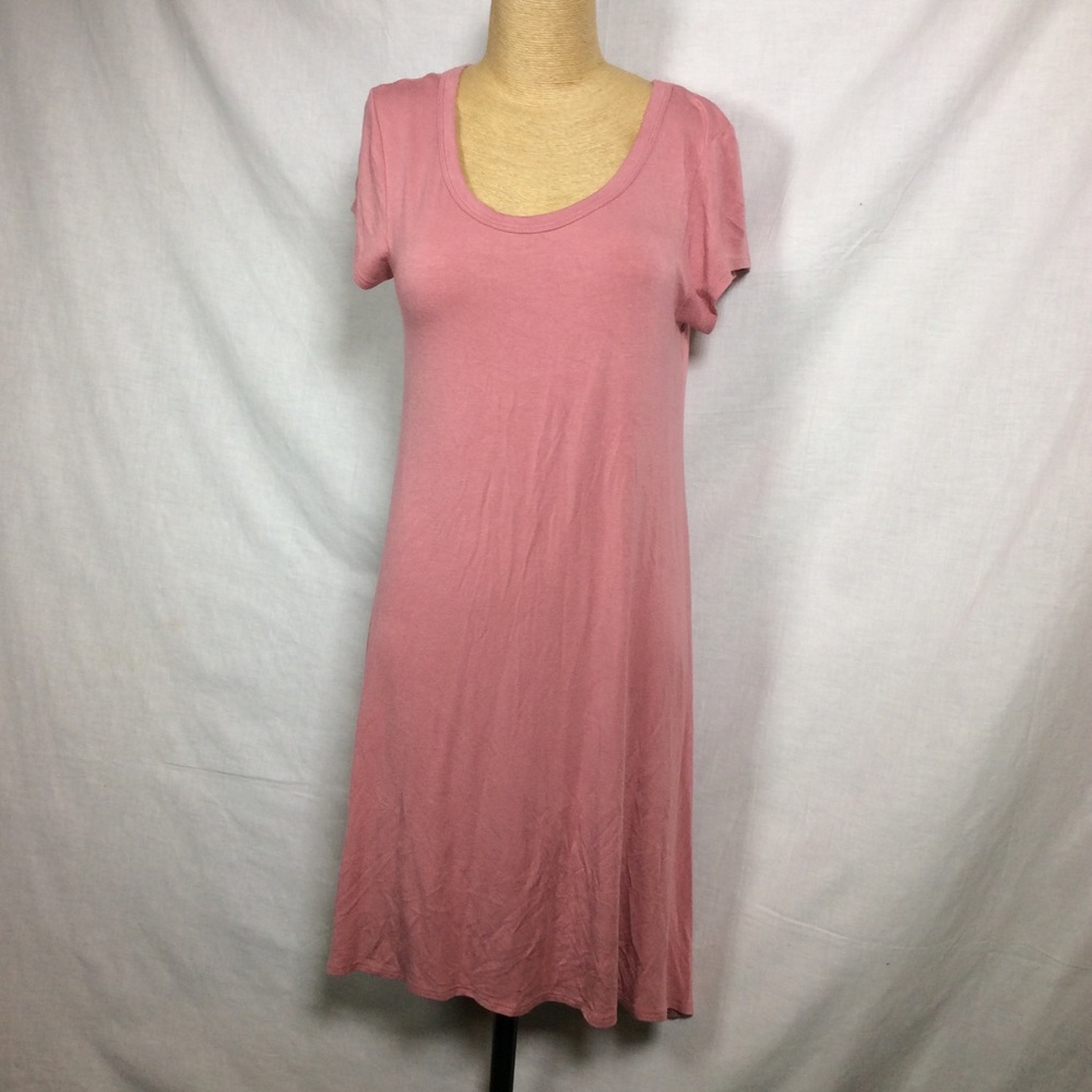 TMG Women’s Pink T-Shirt Dress, Sz. M